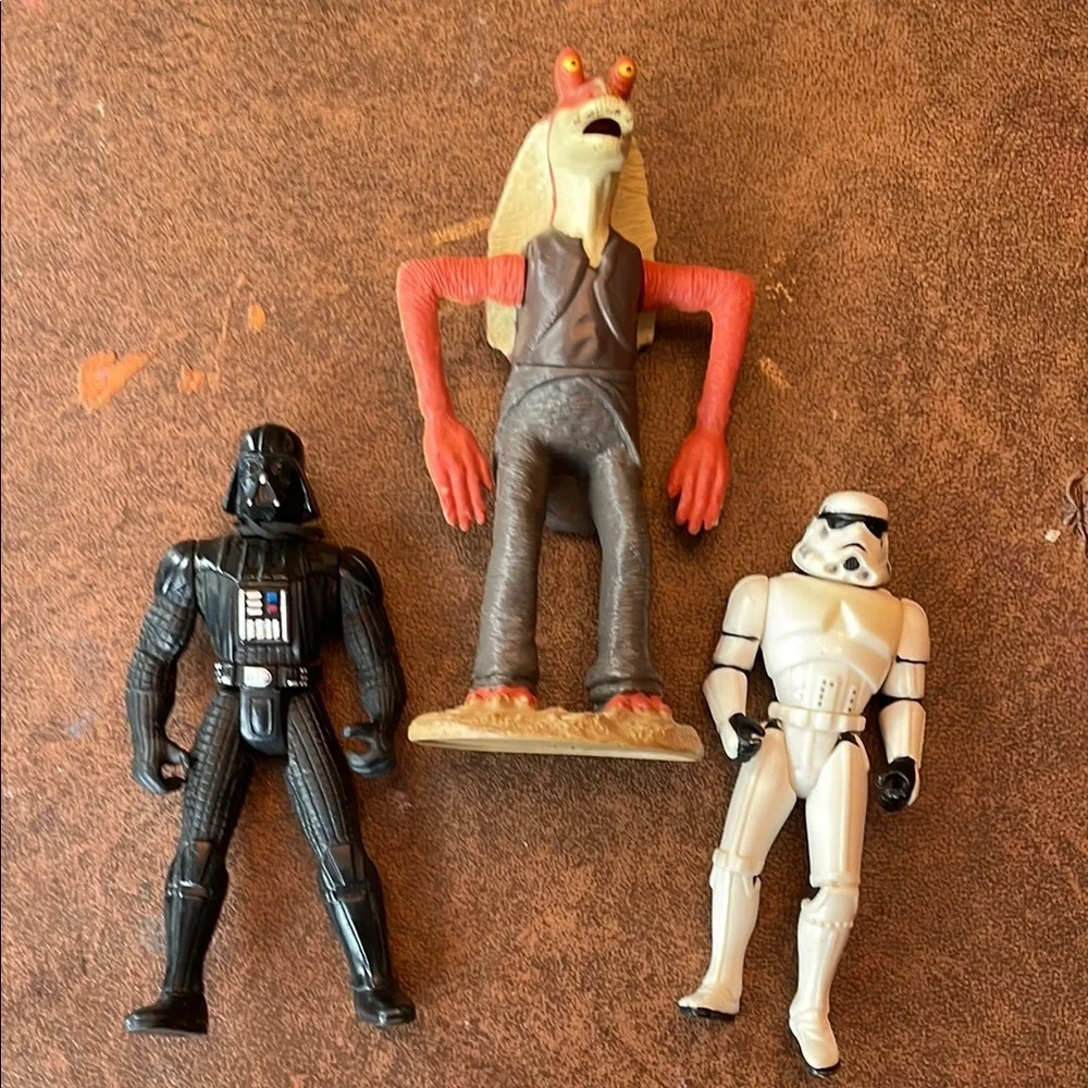 Jar Jar Binks Star Wars Action‎ Figures Vintage